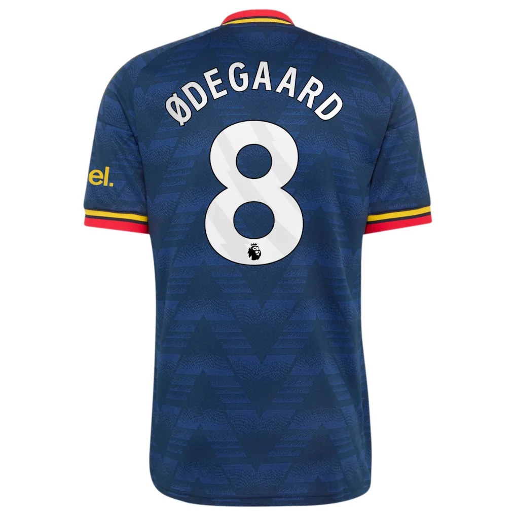 Arsenal adidas Away Shirt 2026-27 with Ødegaard 8 printing — view 3