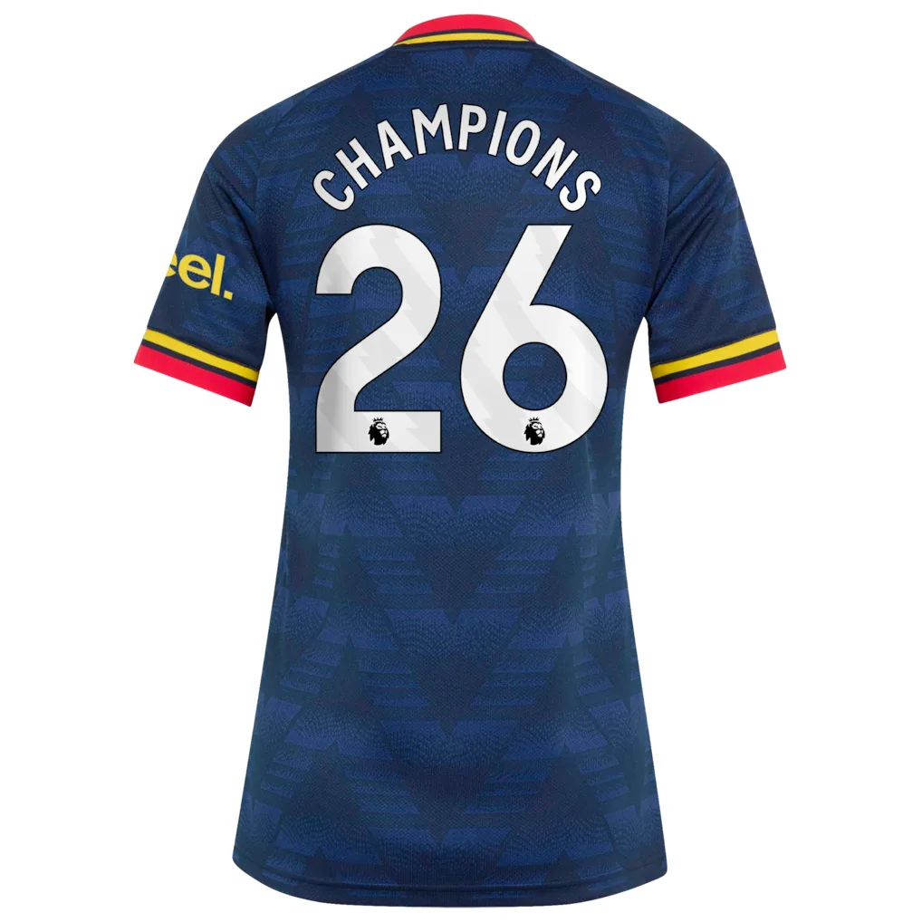 Arsenal adidas Away Shirt 2026-27 - Womens with Champions 26 printing — view 3