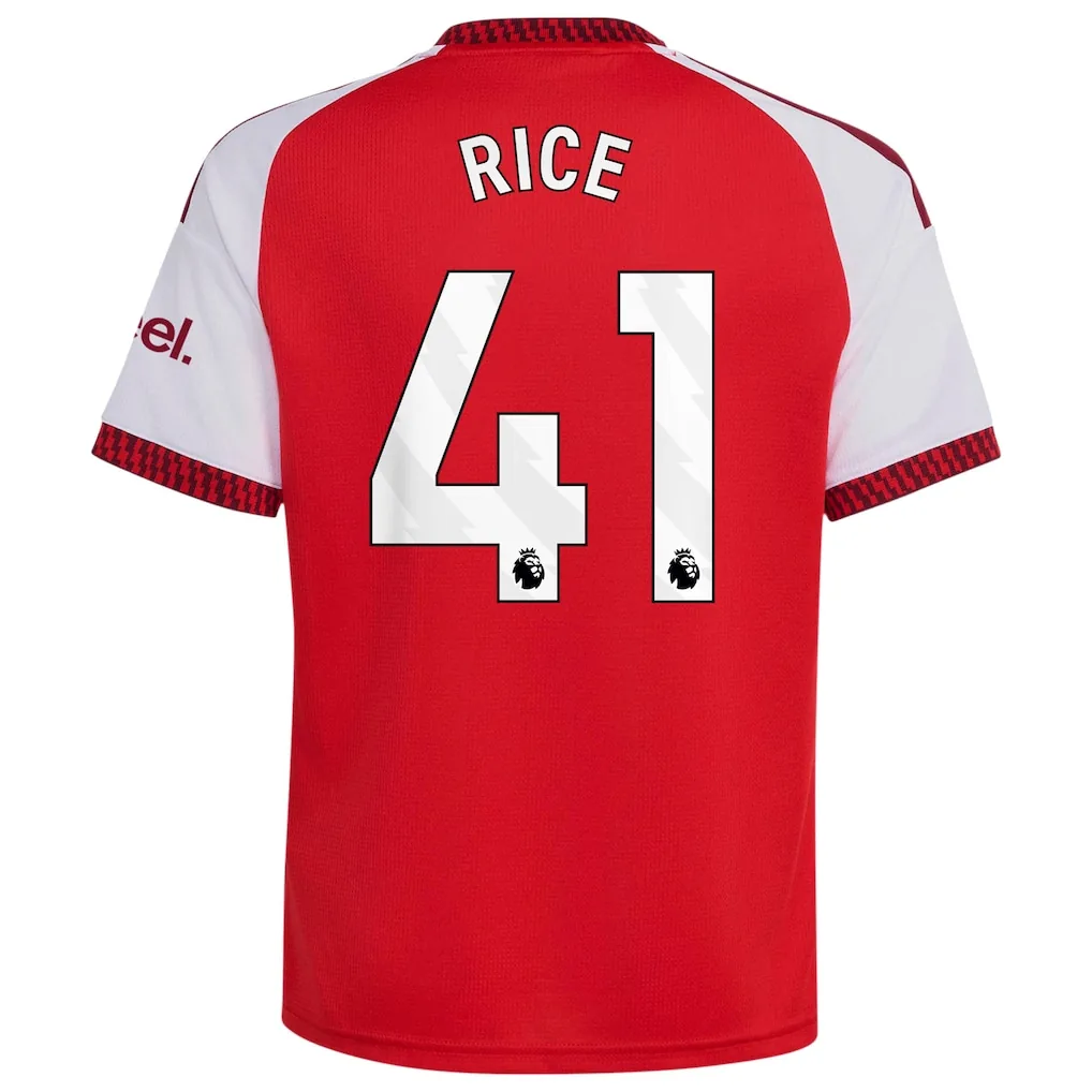 Arsenal adidas Home Shirt 2026-27 - Kids with Rice 41 printing — view 3