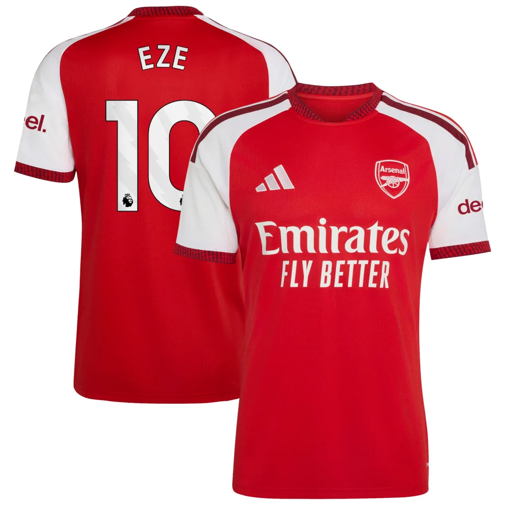 Arsenal adidas Home Shirt 2026-27 with Eze 10 printing