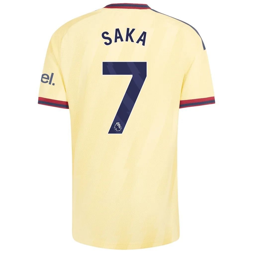 Arsenal adidas Third Authentic Shirt 2026-27 with Saka 7 printing — view 3