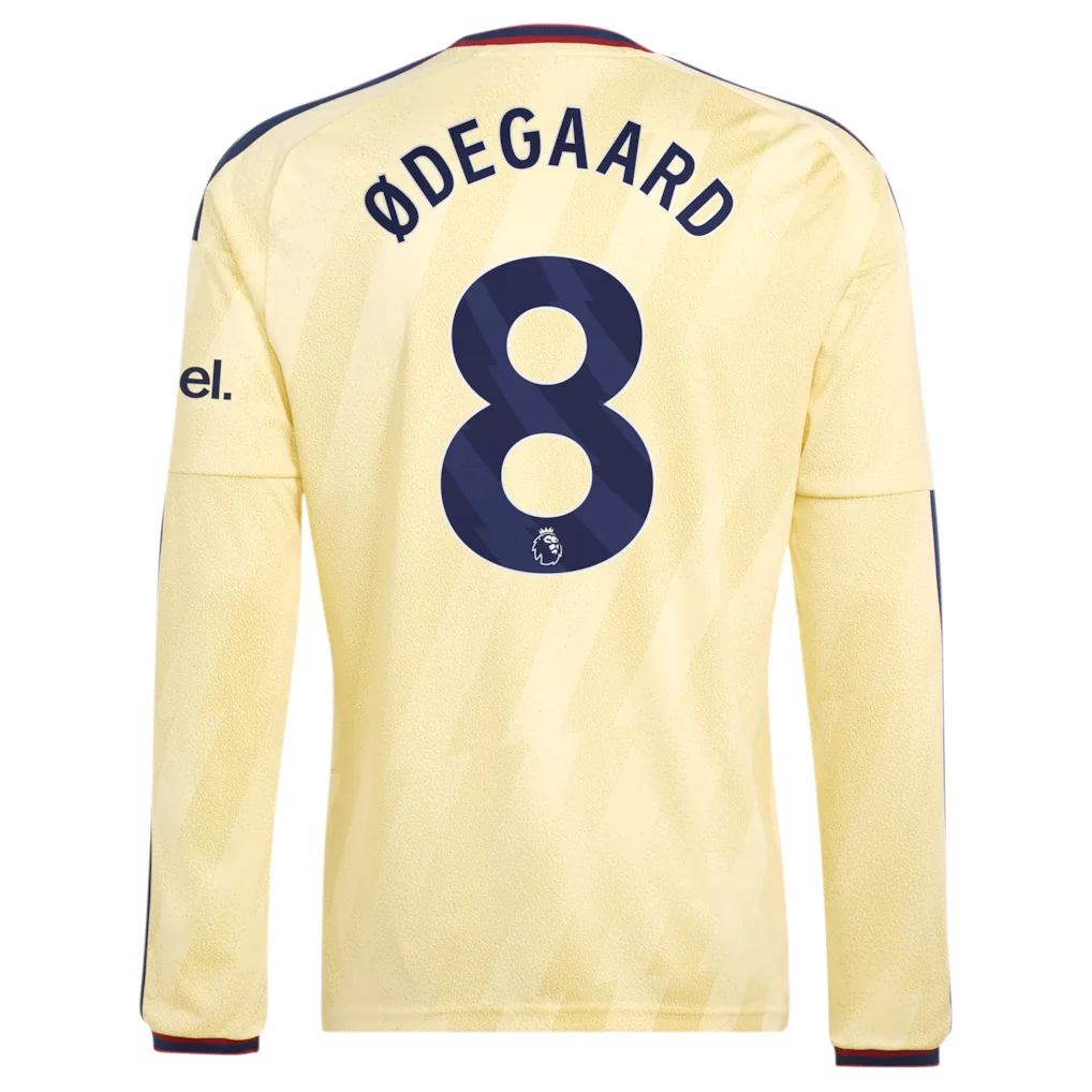Arsenal adidas Third Shirt 2026-27 - Long Sleeve with Ødegaard 8 printing — view 3
