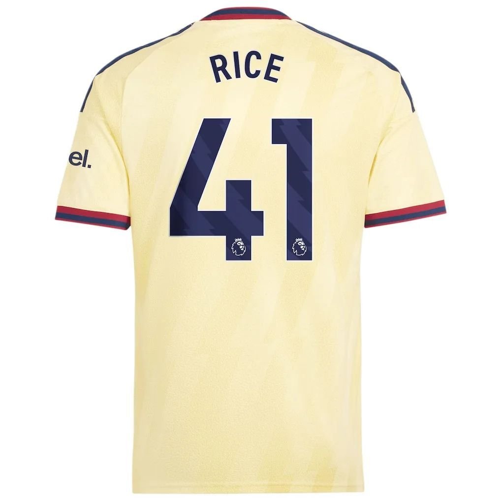 Arsenal adidas Third Shirt 2026-27 with Rice 41 printing — view 3