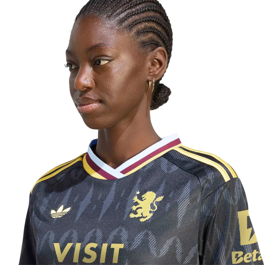 Aston Villa adidas Away Shirt 2026-27 - Womens — view 3