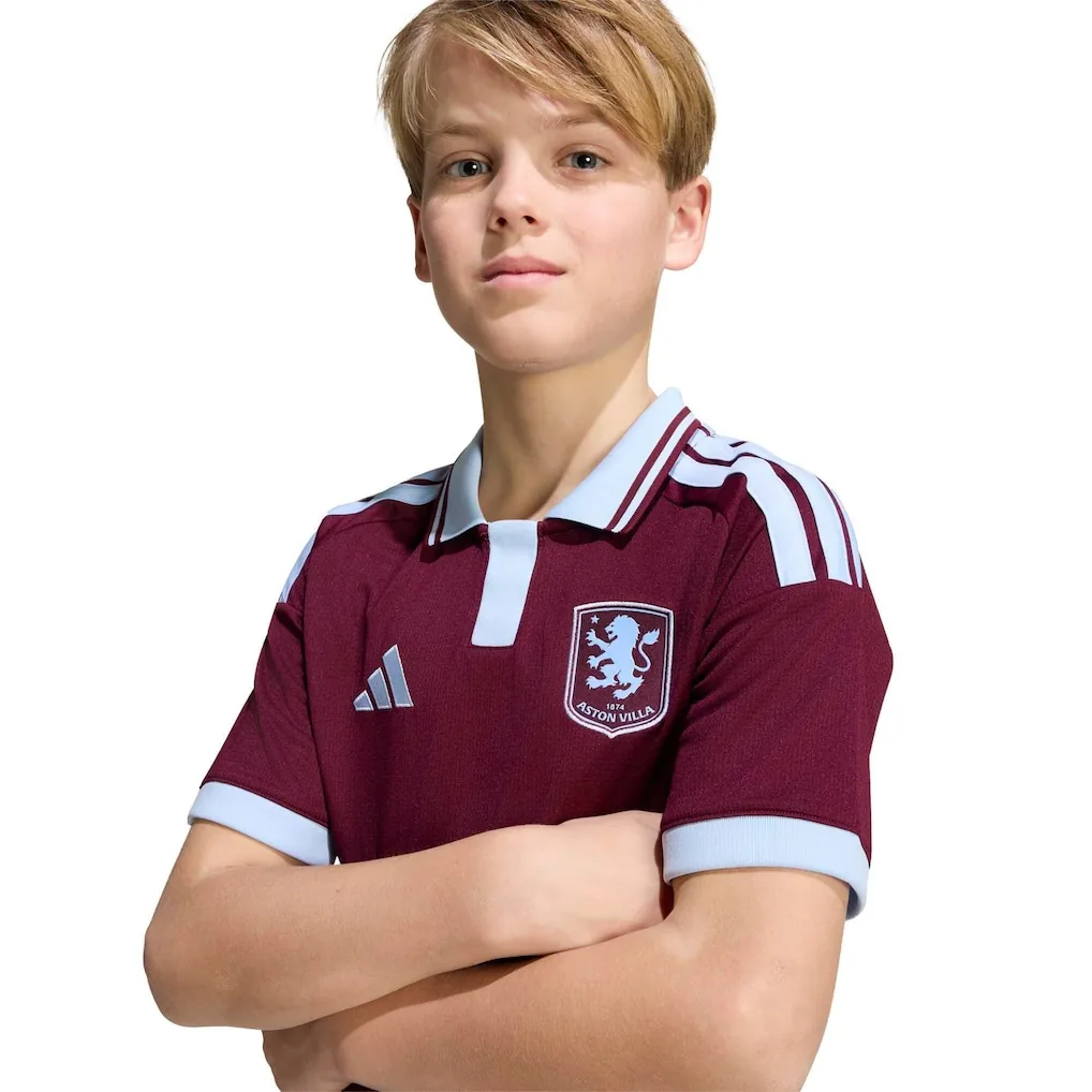 Aston Villa adidas Home Shirt 2026-27 - Kids — view 3