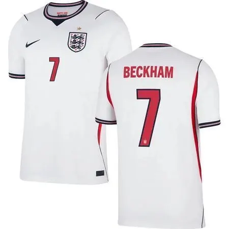 BECKHAM #7 England Home Soccer jersey World Cup 2026