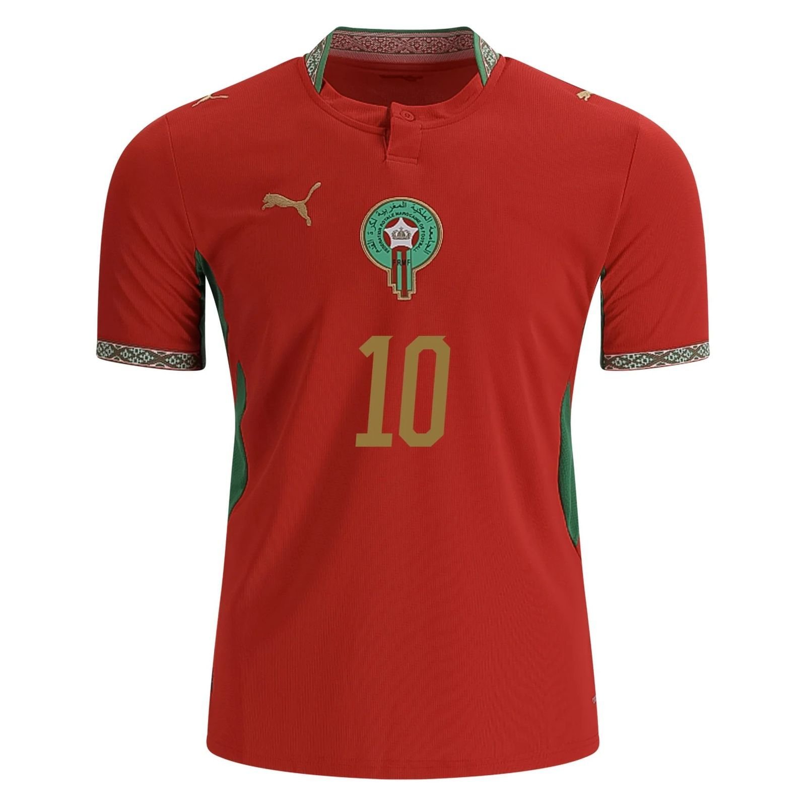 Brahim Diaz Morocco 2026/27 Puma Home Jersey — view 3
