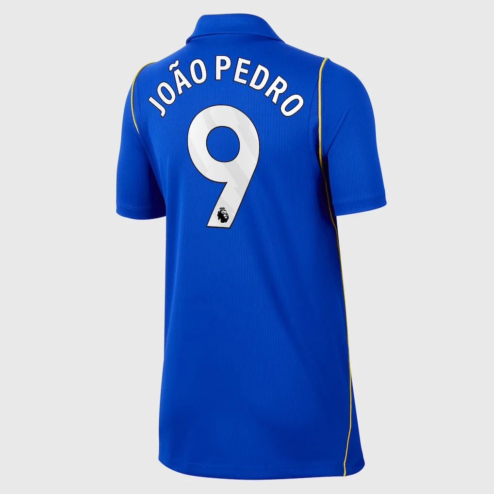 Chelsea Nike Home Stadium Shirt 2026-27 - Kids with João Pedro 9 printing — view 3