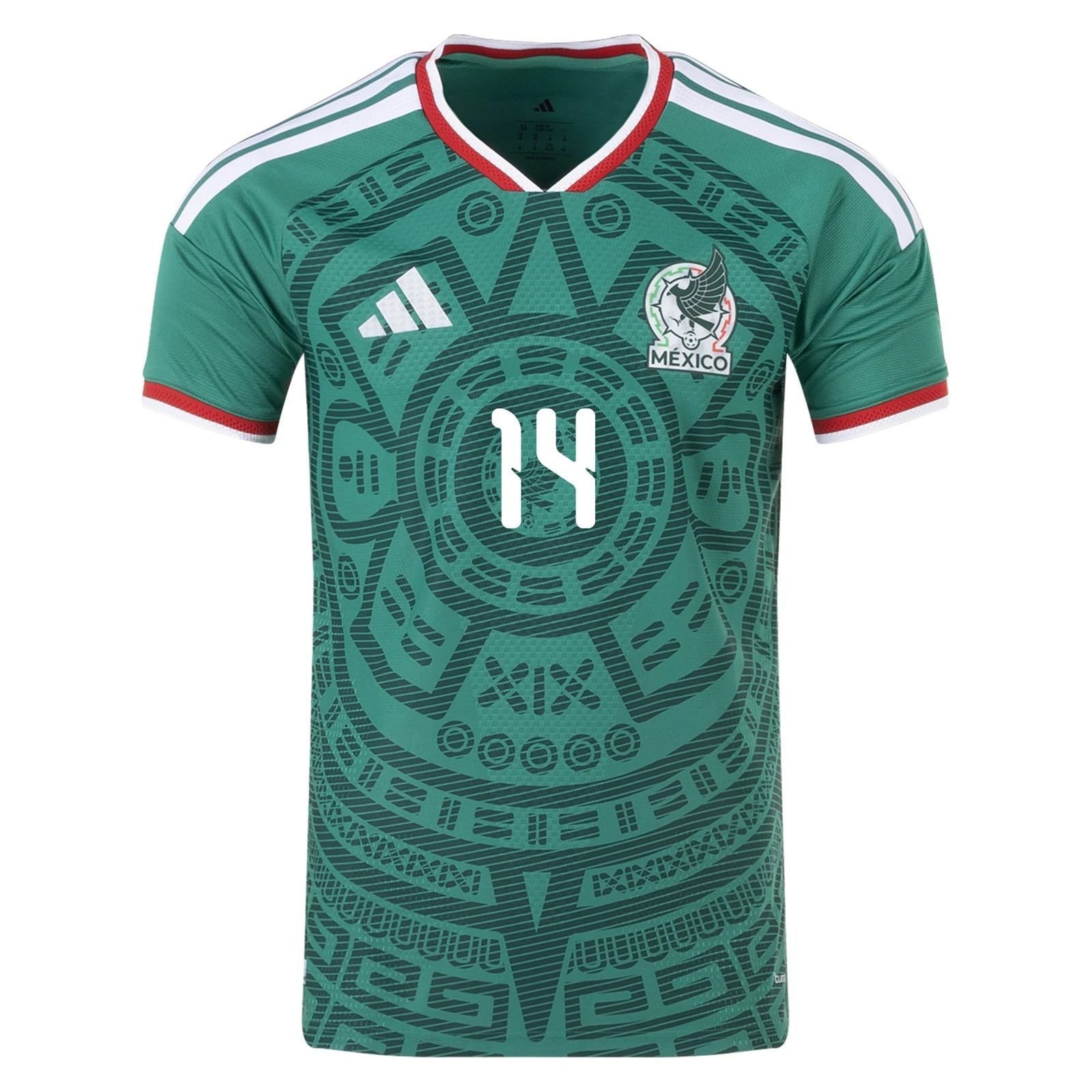 Chicharito Mexico 26/27 Authentic Home Jersey — view 3