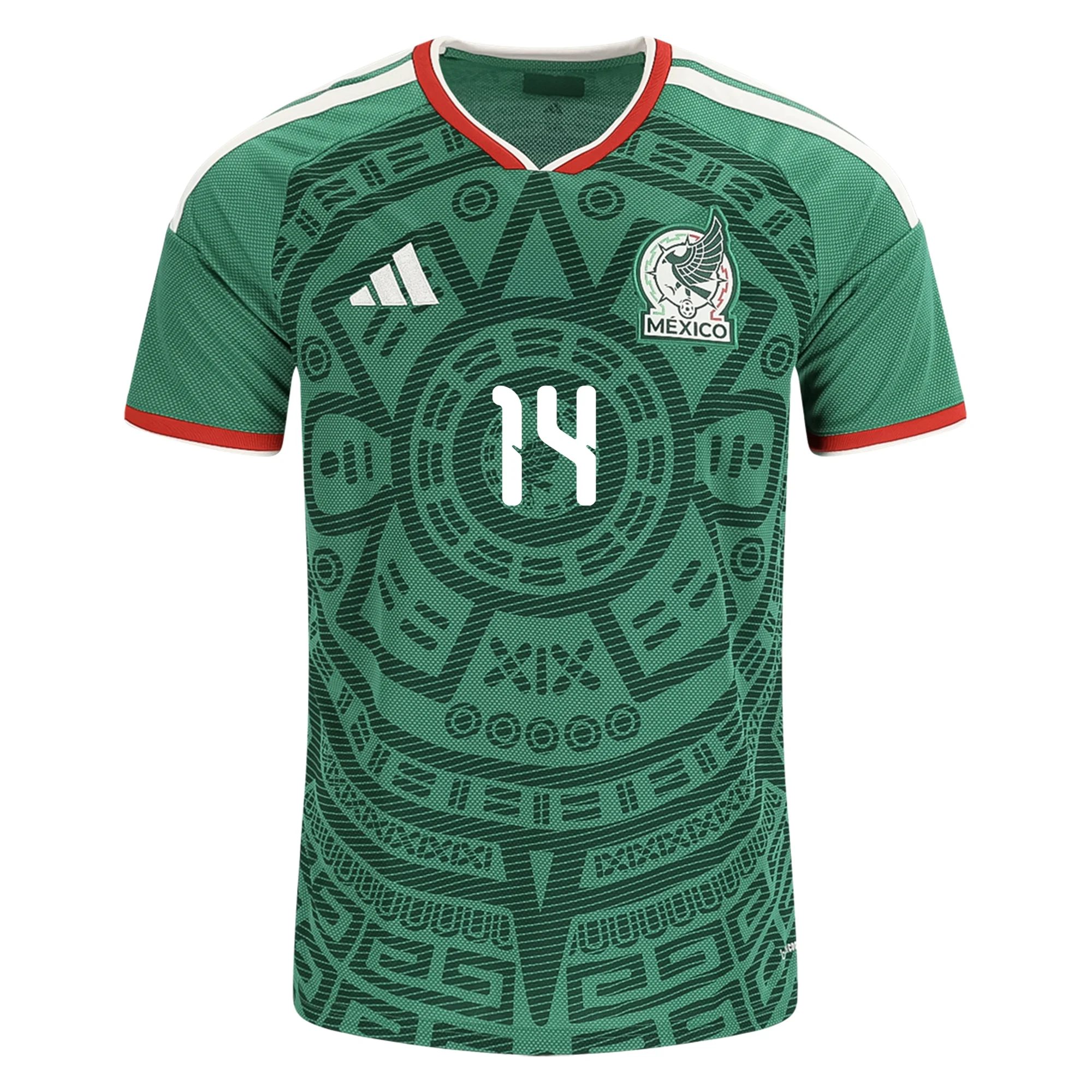 Chicharito Mexico 26/27 Home Jersey — view 2