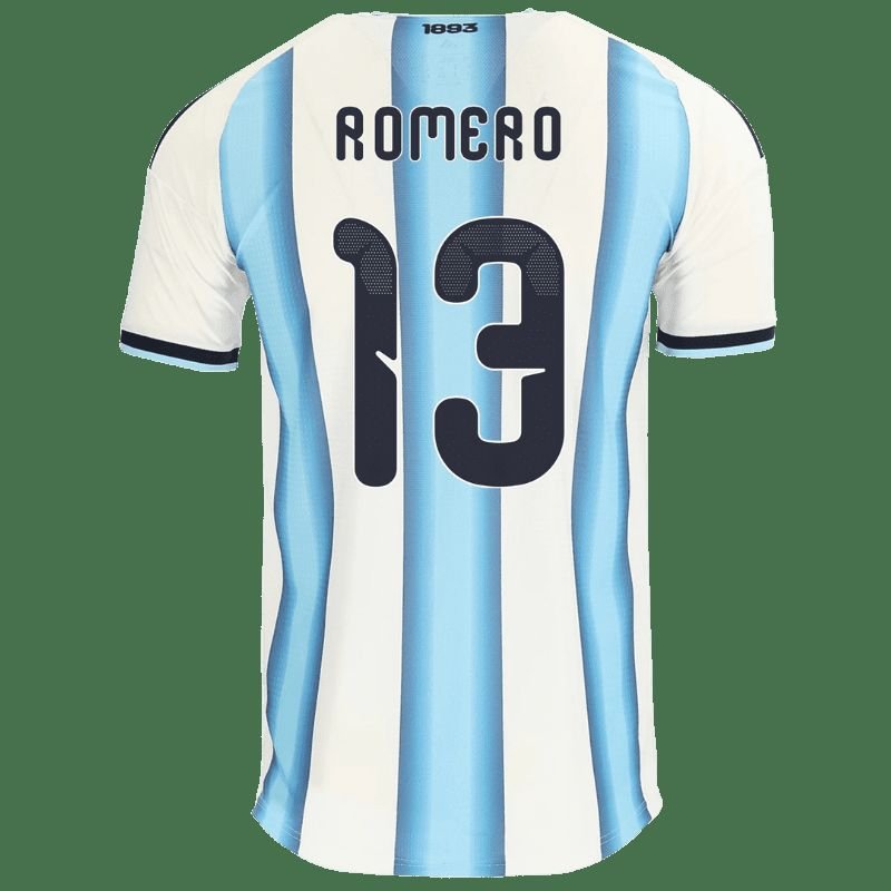 Christian Romero Argentina 26/27 Authentic Home Jersey