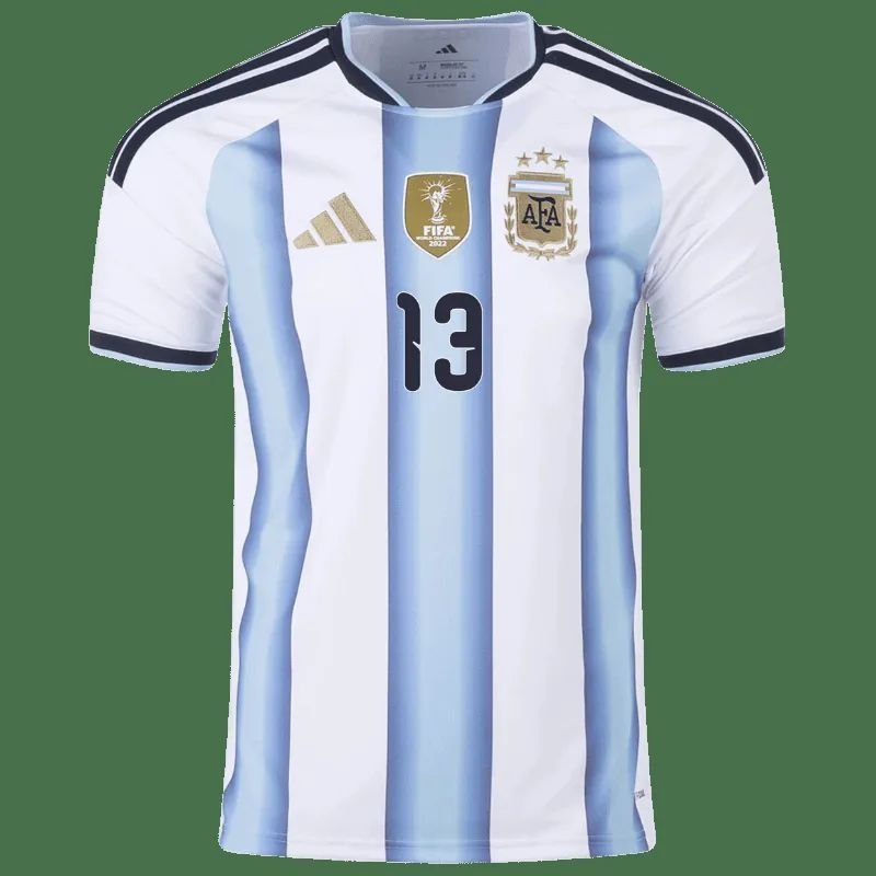 Christian Romero Argentina 26/27 Home Jersey — view 3