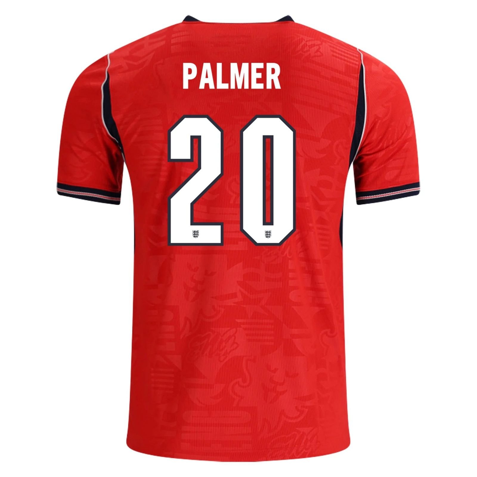 Cole Palmer #20 England Away Match Soccer jersey World Cup 2026