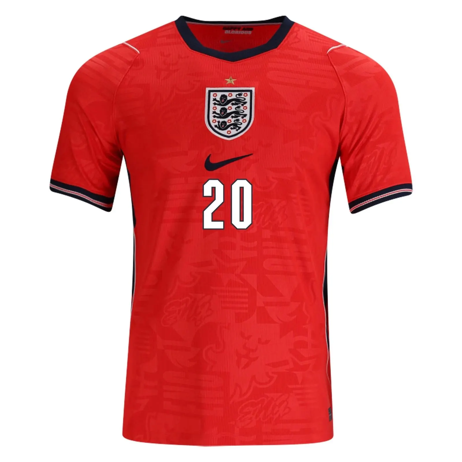Cole Palmer #20 England Away Match Soccer jersey World Cup 2026 — view 2
