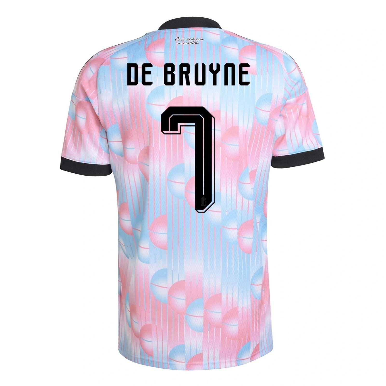 DE BRUYNE #7 Belgium Away Soccer jersey World Cup 2026