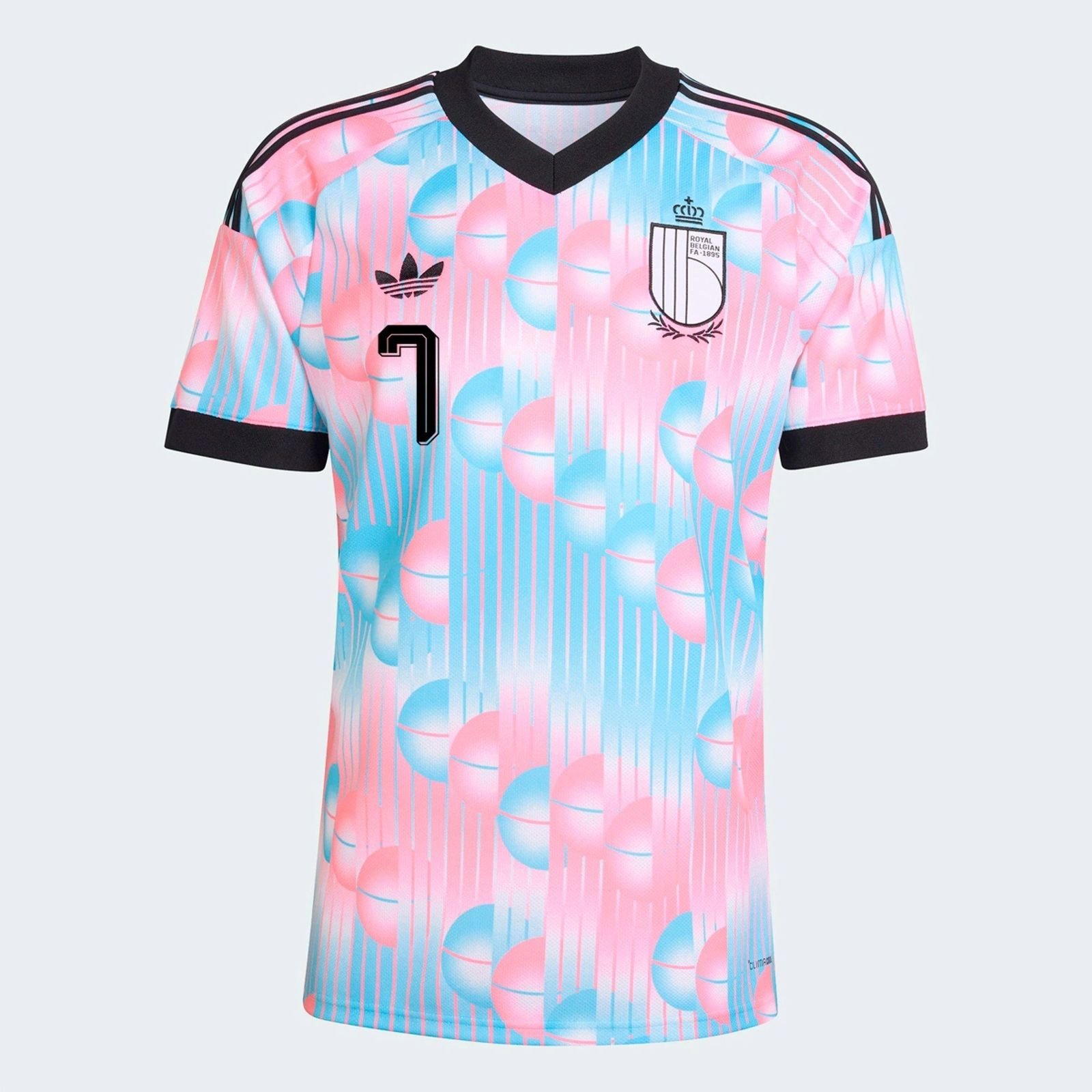 DE BRUYNE #7 Belgium Away Soccer jersey World Cup 2026 — view 2
