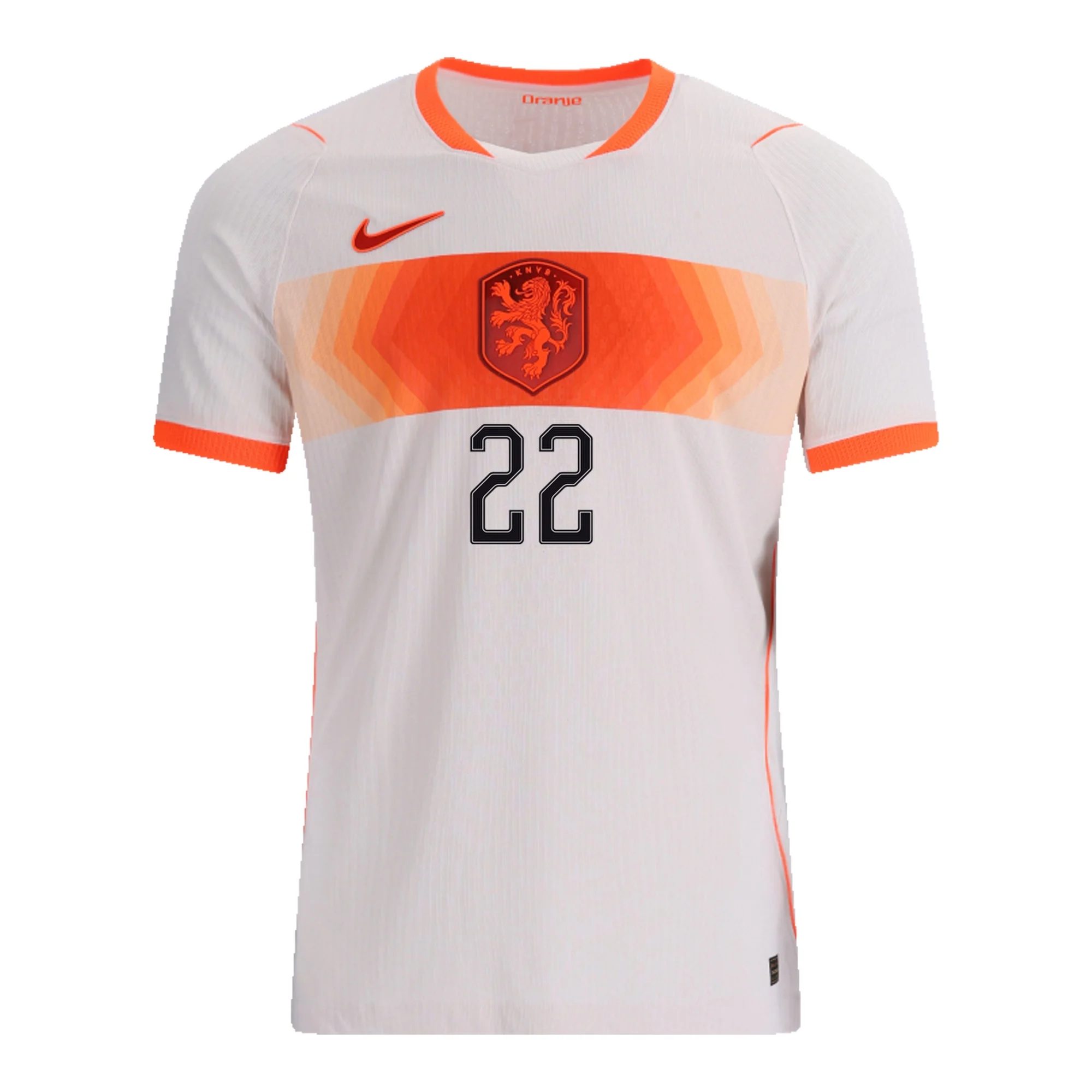 Denzel Dumfries Netherlands 2026/27 Nike Authentic Away Jersey — view 2