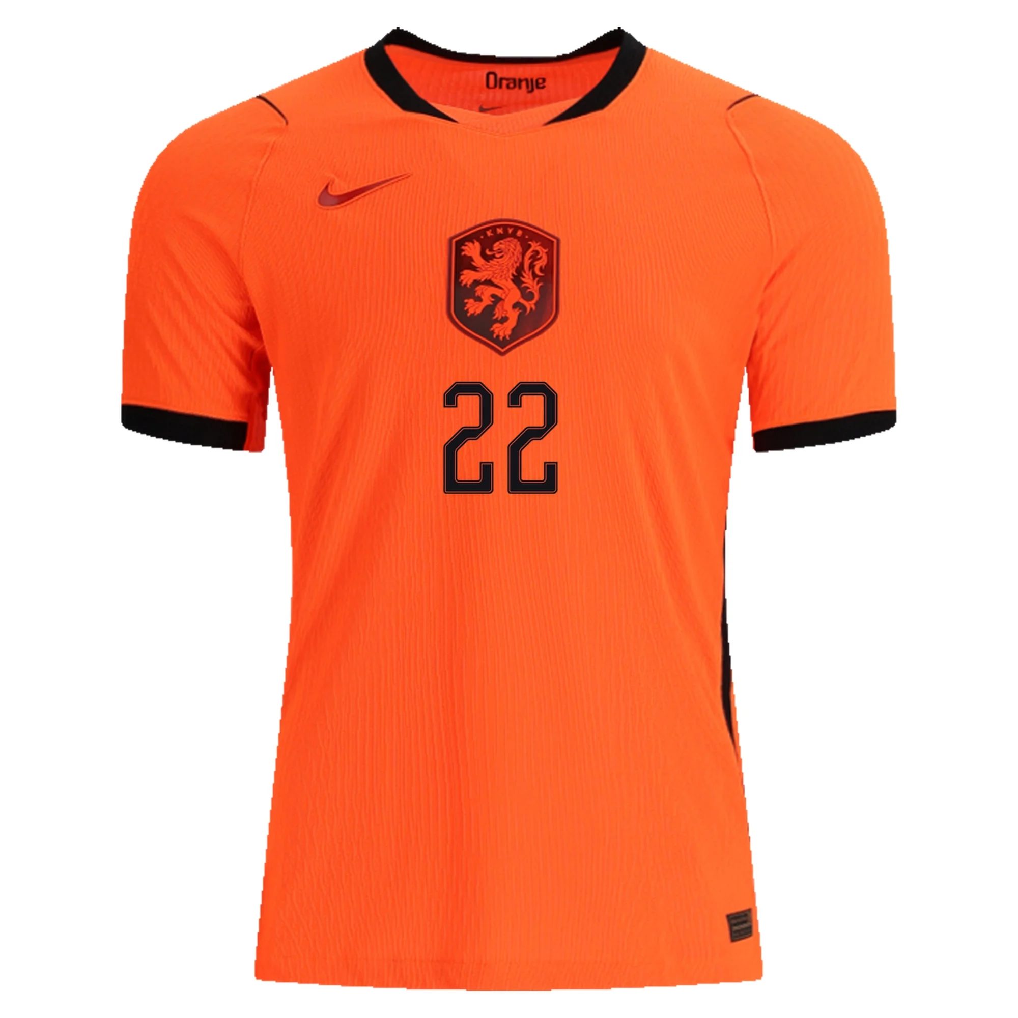 Denzel Dumfries Netherlands 2026/27 Nike Authentic Home Jersey — view 2
