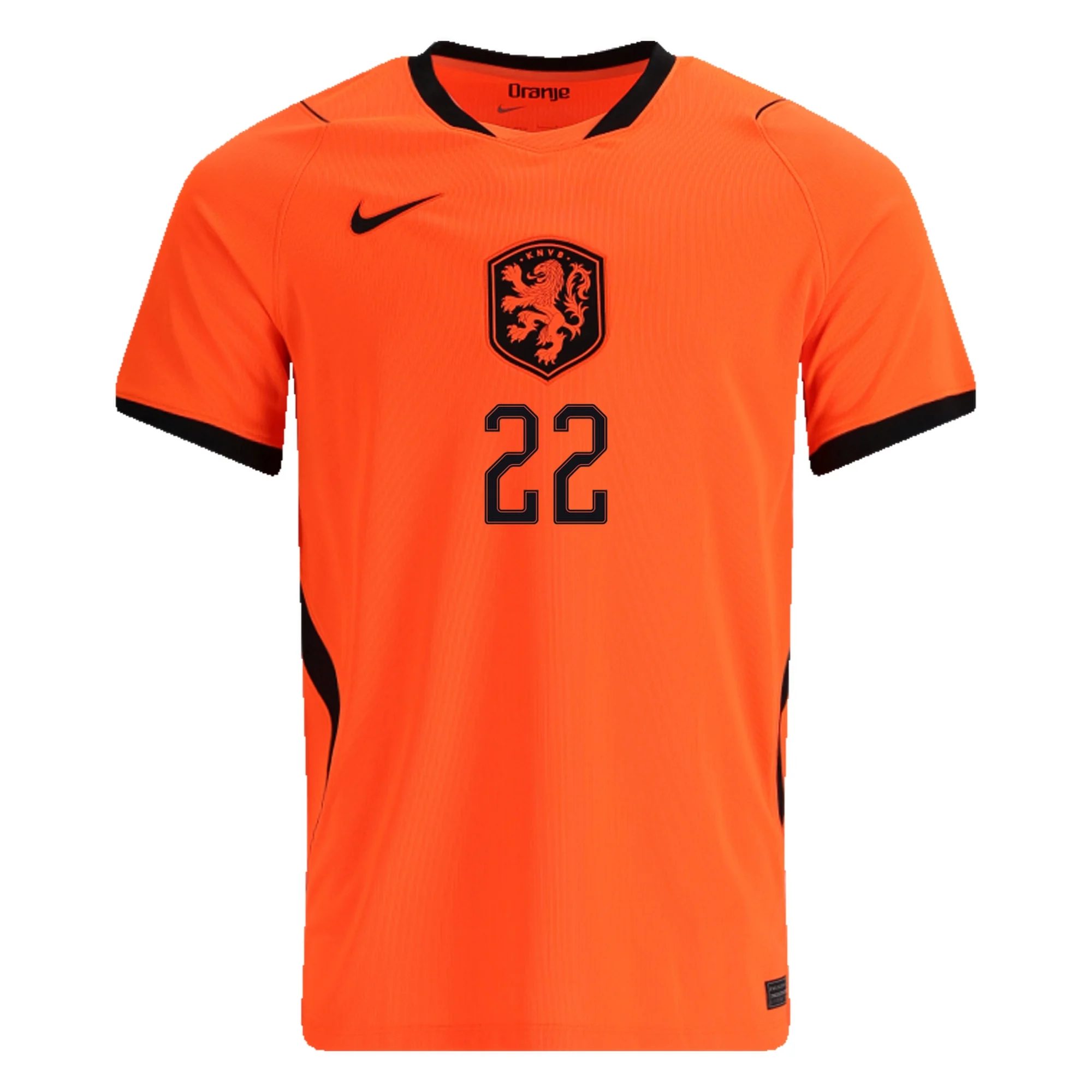 Denzel Dumfries Netherlands 2026/27 Nike Home Jersey — view 2