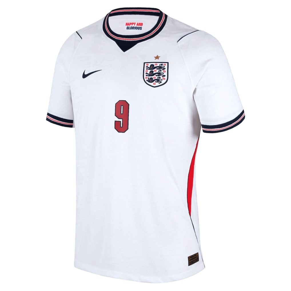 England Nike Home Aero-FIT Match Shirt 2026 with Kane 9 printing — view 2
