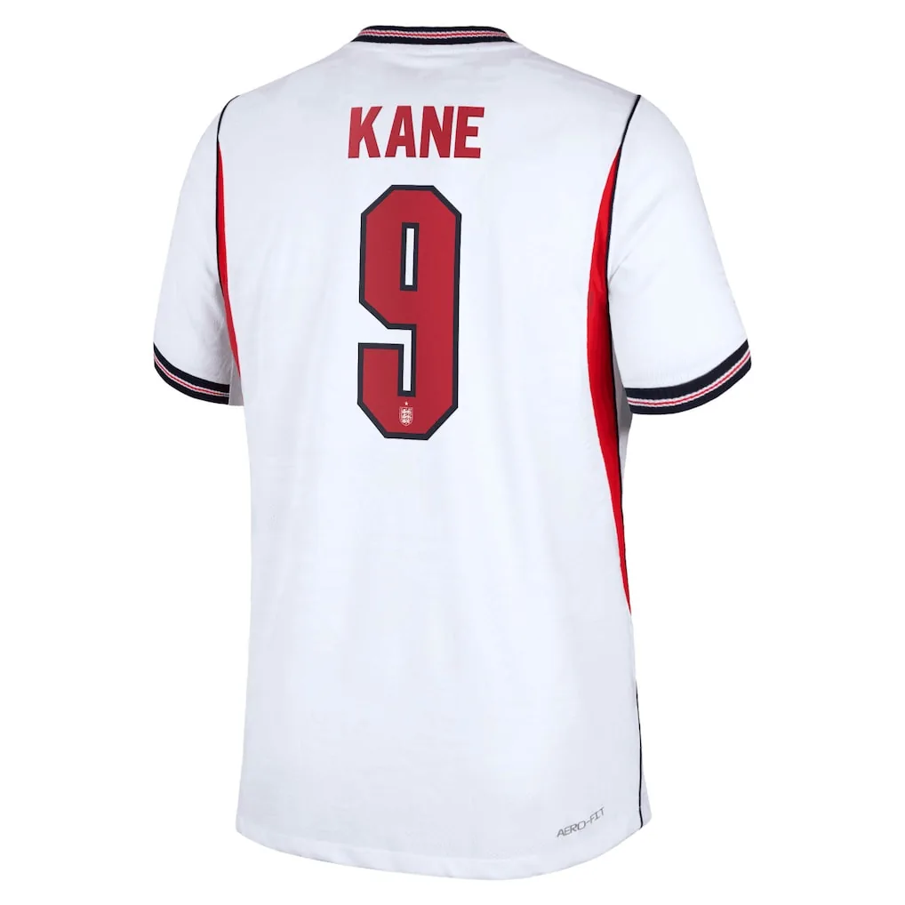 England Nike Home Aero-FIT Match Shirt 2026 with Kane 9 printing — view 3