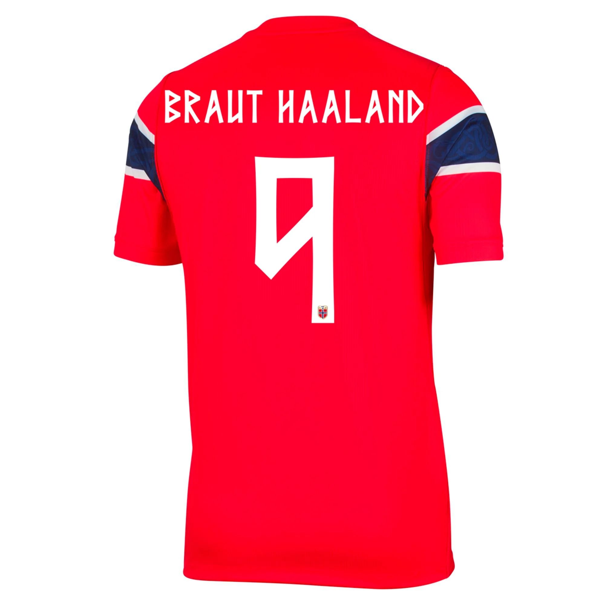Erling Haaland Norway 2026/27 Authentic Home Jersey