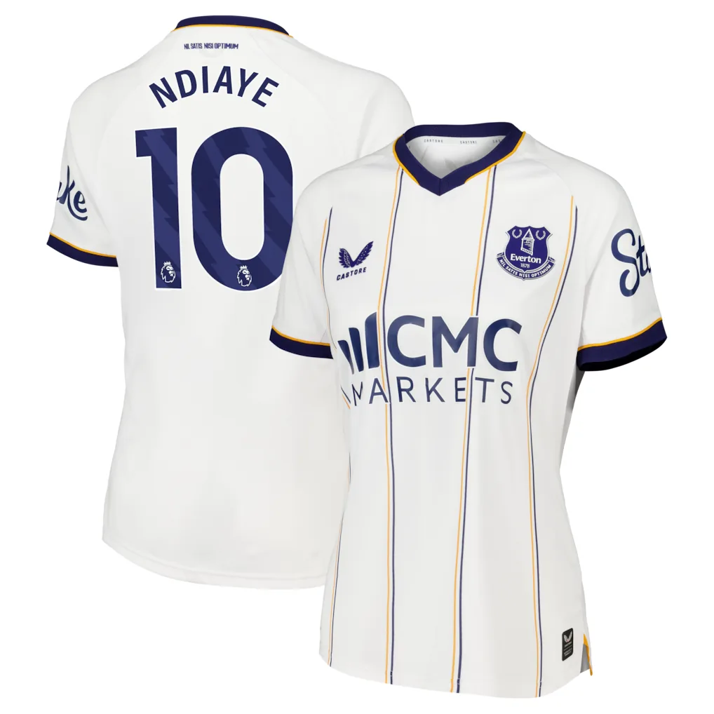 Everton Castore Away Pro Shirt 2026-27 - Womens with Ndiaye 10 printing