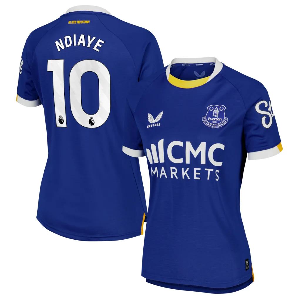 Everton Castore Home Pro Shirt 2026-27 - Womens with Ndiaye 10 printing