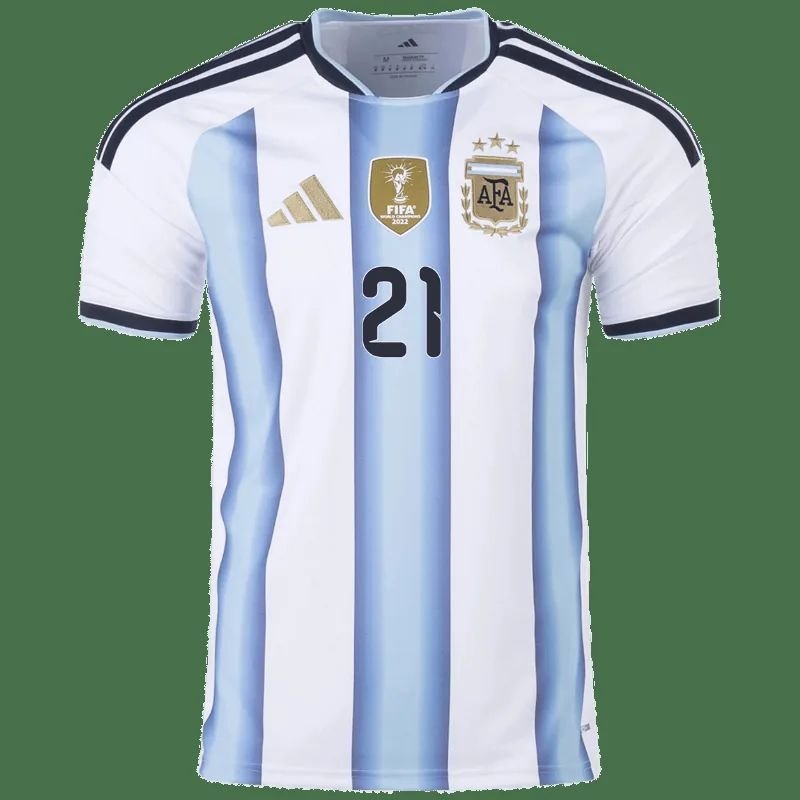 Franco Mastantuono Argentina 26/27 Home Jersey — view 3