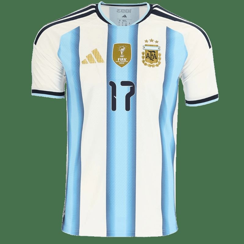 Giuliano Simeone Argentina 26/27 Authentic Home Jersey — view 2