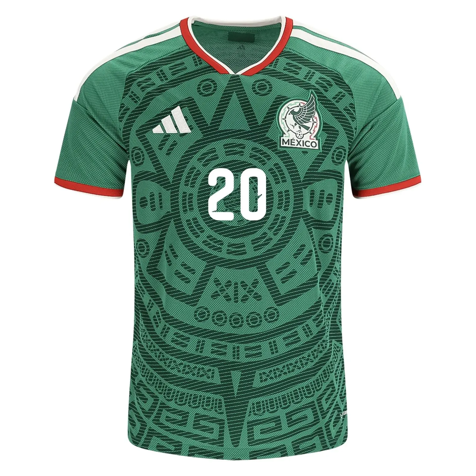 Henry Martín Mexico 26/27 Home Jersey — view 2