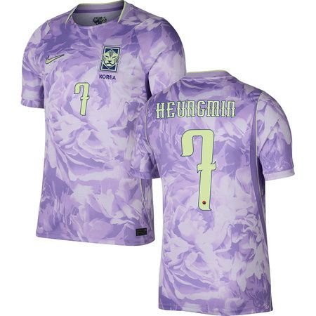 HEUNGMIN #7 South Korea Away Soccer jersey World Cup 2026