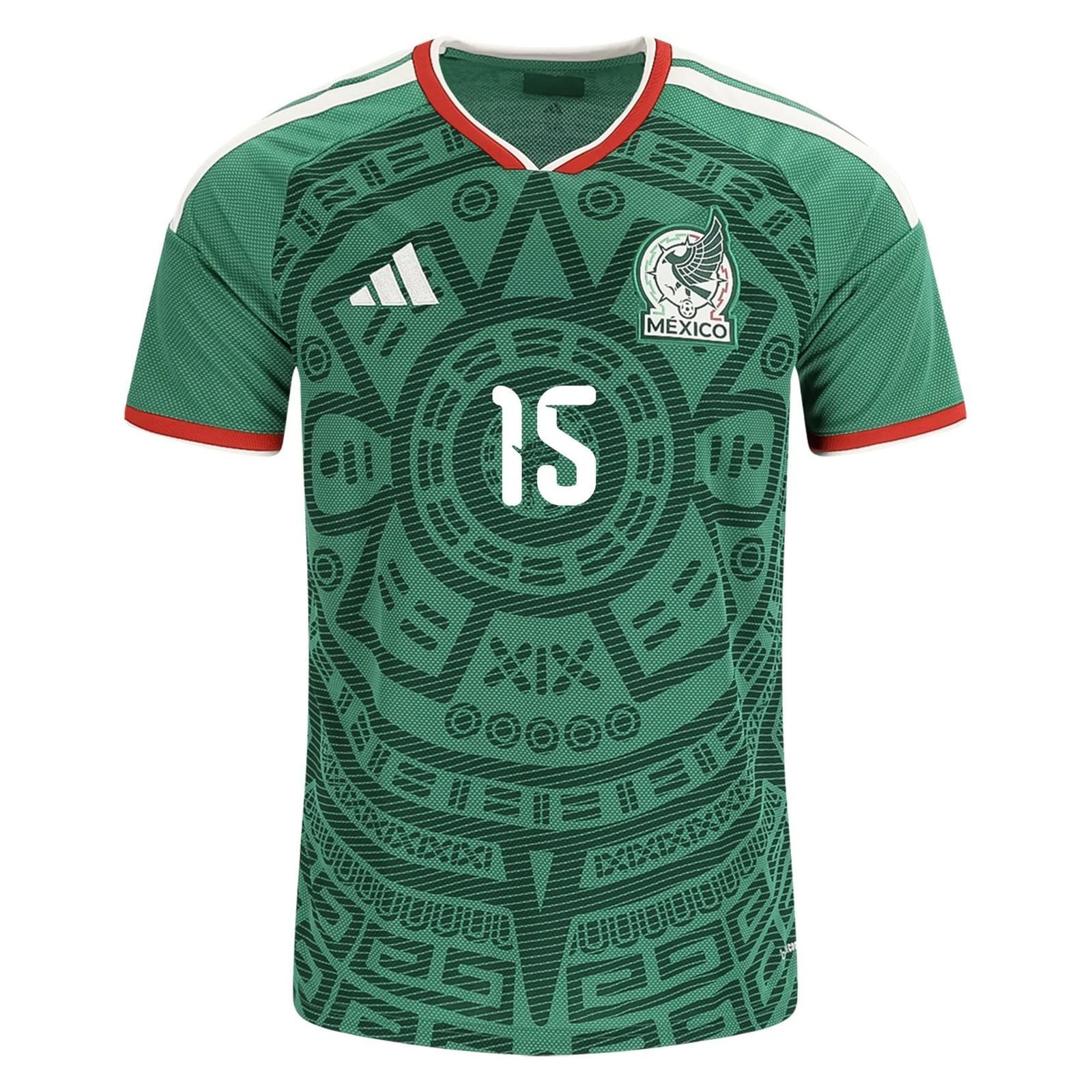 Israel Reyes Mexico 26/27 Home Jersey — view 3