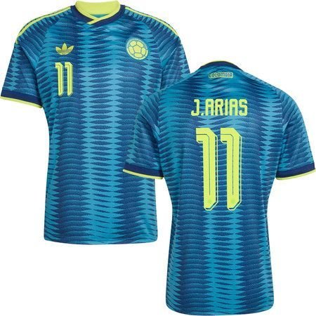 J.ARIAS #11 Colombia Away Soccer jersey World Cup 2026