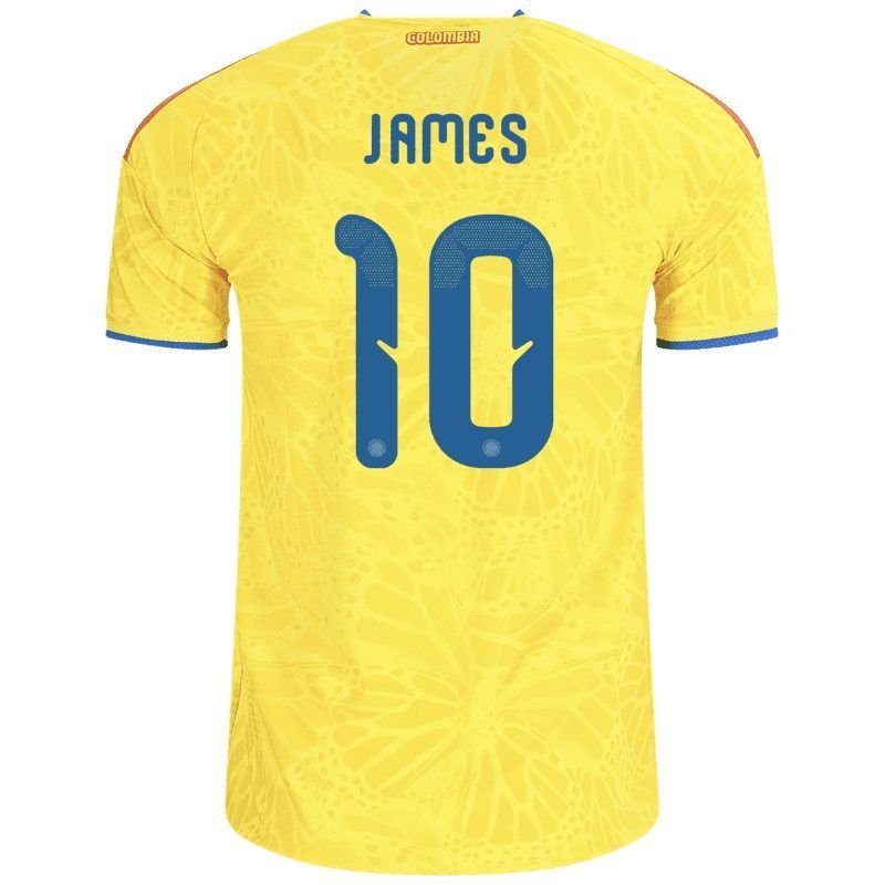 James Rodríguez Colombia 26/27 Authentic Home Jersey