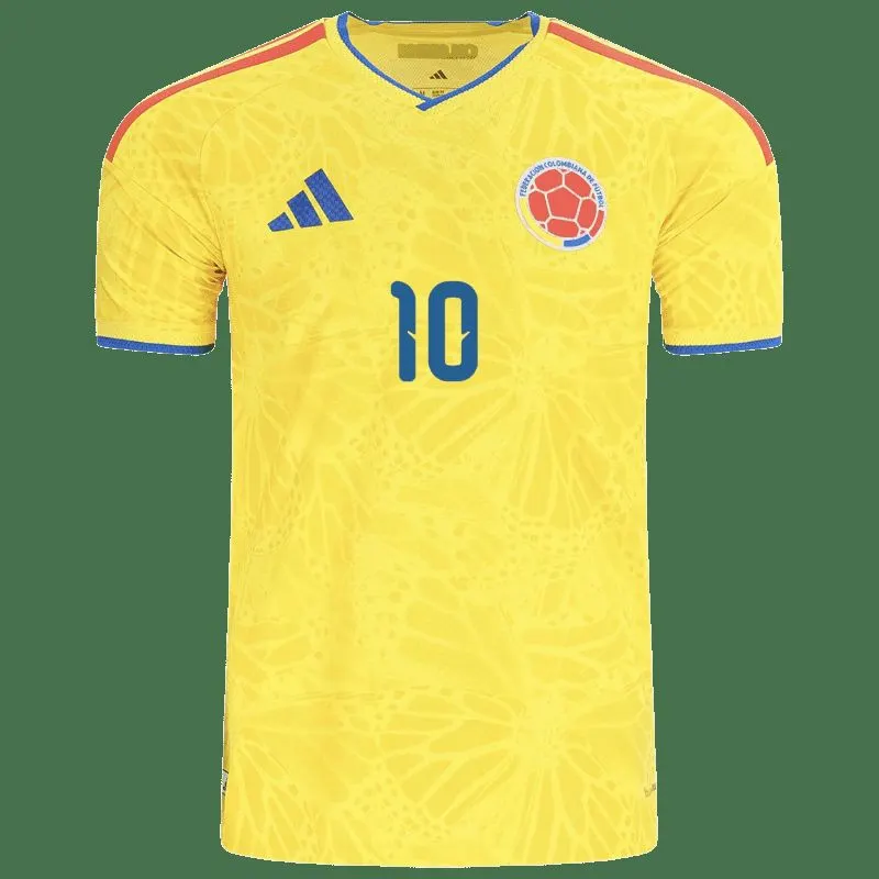 James Rodríguez Colombia 26/27 Authentic Home Jersey — view 2
