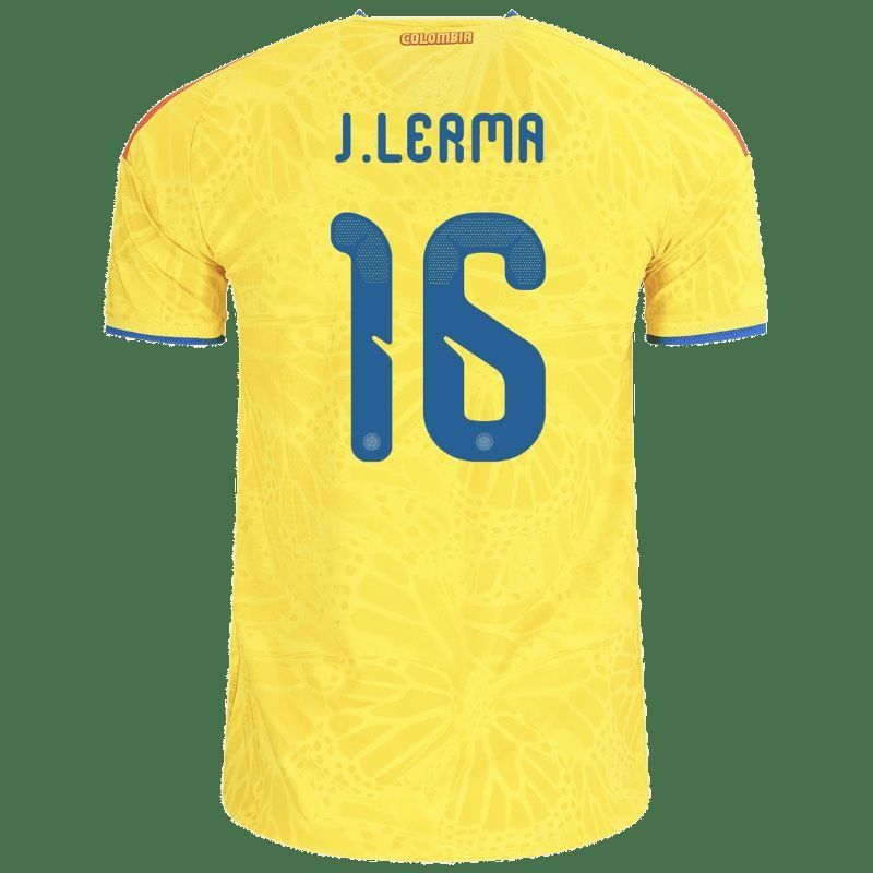 Jefferson Lerma Colombia 26/27 Authentic Home Jersey