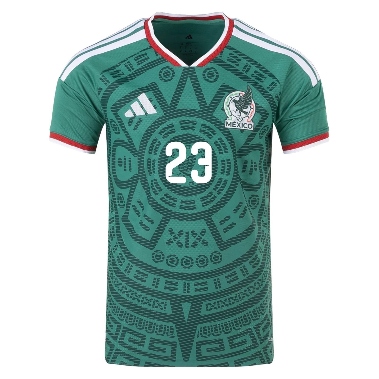 Jesús Gallardo Mexico 26/27 Authentic Home Jersey — view 3