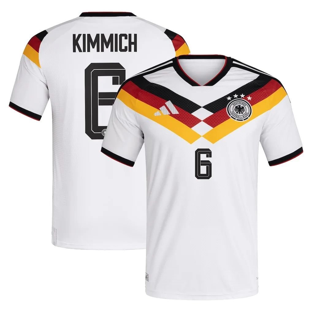 KIMMICH #6 Germany Home Soccer jersey World Cup 2026