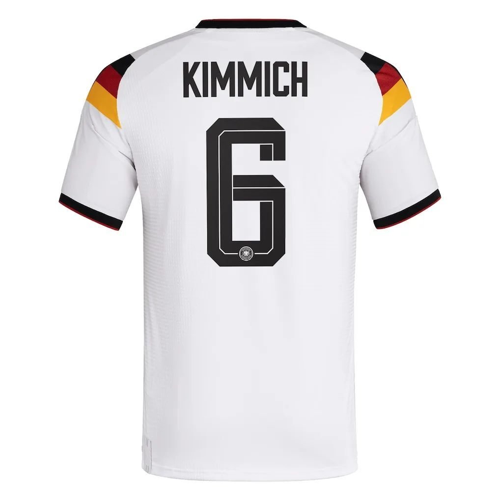 KIMMICH #6 Germany Home Soccer jersey World Cup 2026 — view 3