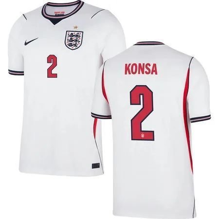 KONSA #2 England Home Soccer jersey World Cup 2026