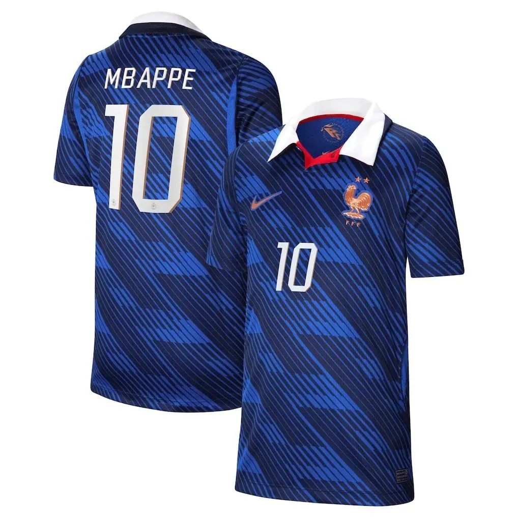 Kylian Mbappe France 2026/27 Nike Youth Home Jersey
