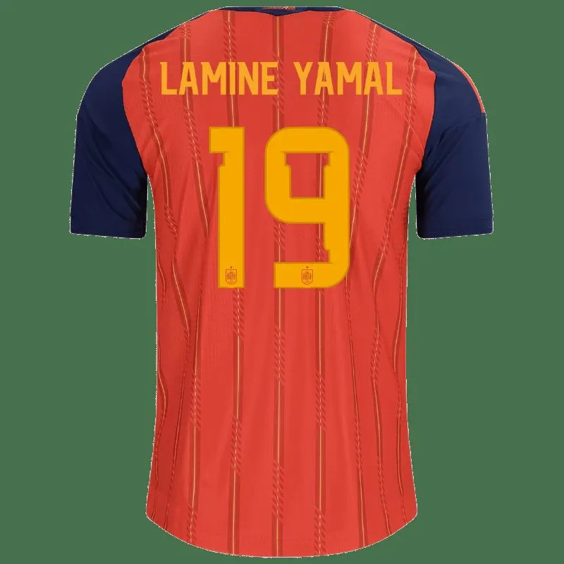 Lamine Yamal Spain 26/27 Authentic Home Jersey
