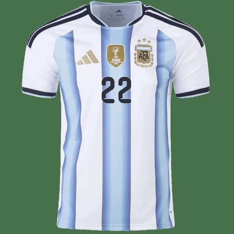 Lautaro Martínez Argentina 26/27 Home Jersey — view 2
