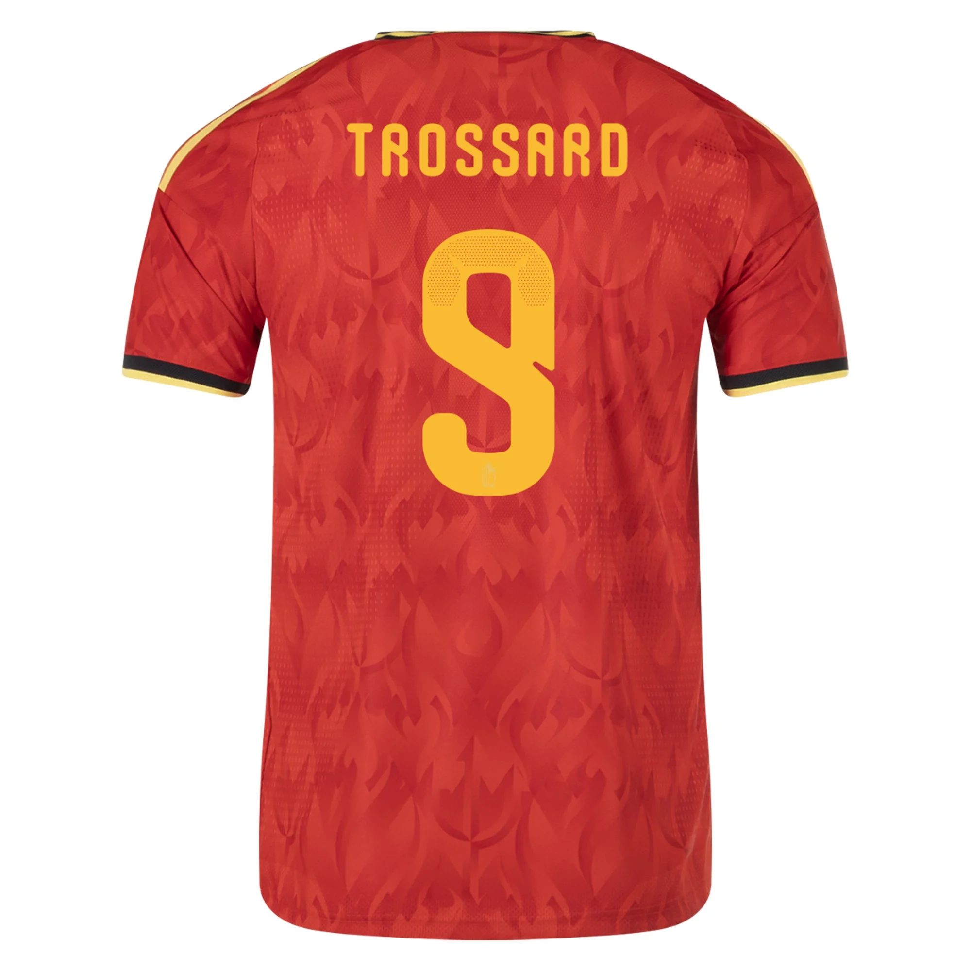 Leandro Trossard Belgium 2026/27 Adidas Authentic Home Jersey