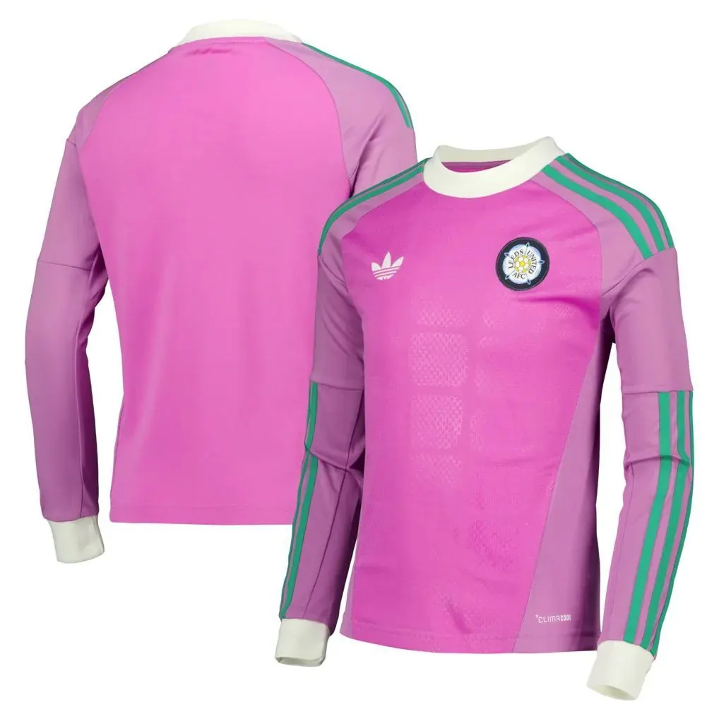Leeds United adidas Goalkeeper Shirt 2026-27 - Long Sleeve - Kids