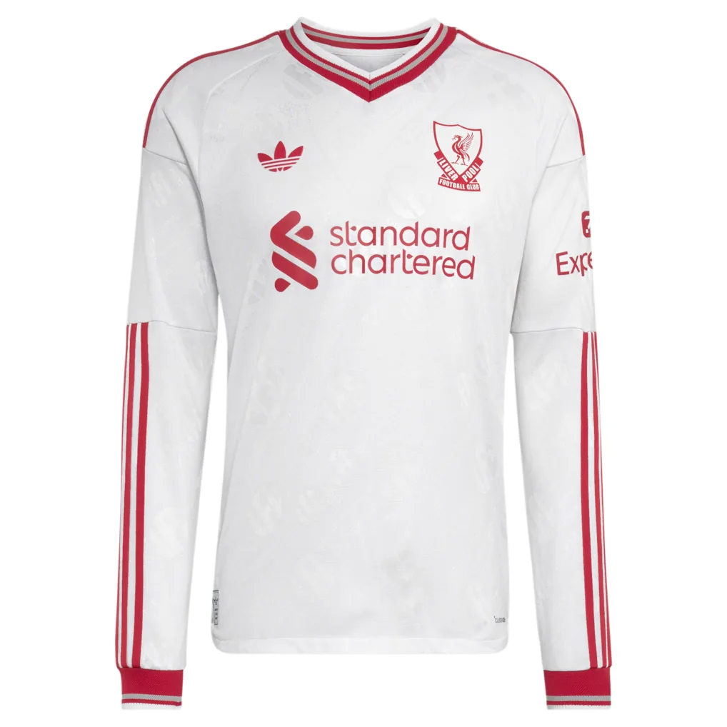 Liverpool adidas Away Authentic Shirt 2026-27 - Long Sleeve with Szoboszlai 8 printing — view 2
