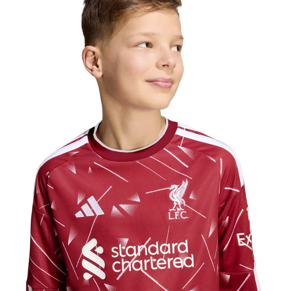 Liverpool adidas Home Shirt 2026-27 - Kids - Long Sleeve — view 3