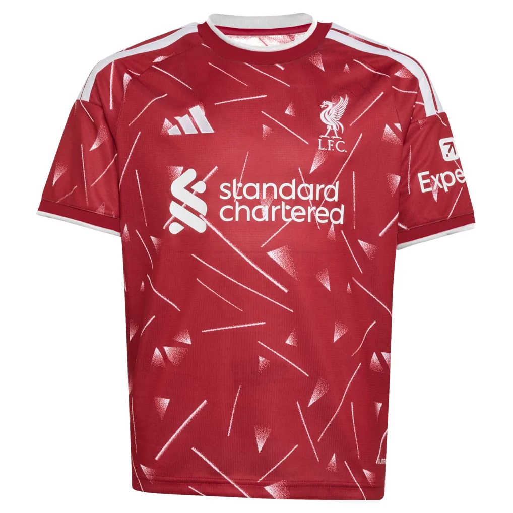 Liverpool adidas Home Shirt 2026-27 - Kids with Szoboszlai 8 printing — view 2