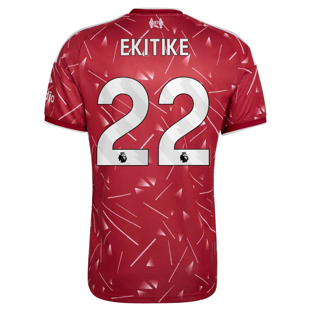 Liverpool adidas Home Shirt 2026-27 with Ekitike 22 printing — view 3